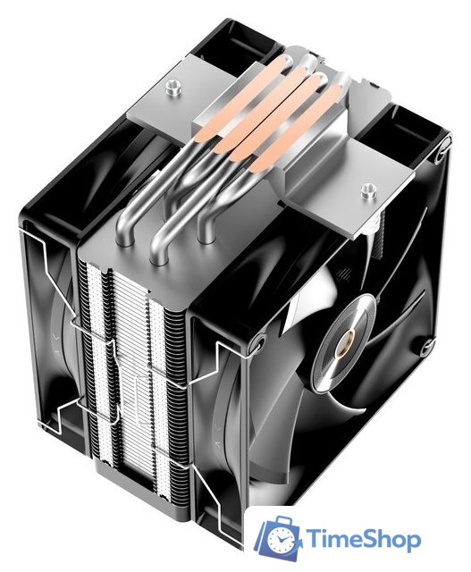 Кулер для процессора Ocypus Delta A40 Elite BK Dual FAN Delta-A40-BK2NNWN00X-GL - Изображение №4 — Интернет-магазин Time-Shop