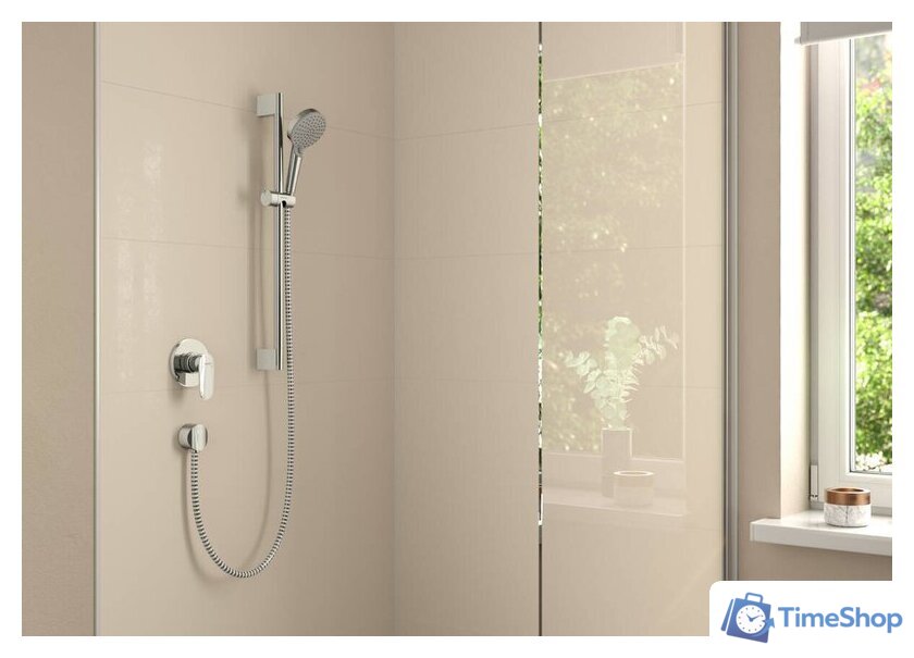 Душевой гарнитур  Hansgrohe Vernis Blend Vario 26275000 - Изображение №4 — Интернет-магазин Time-Shop