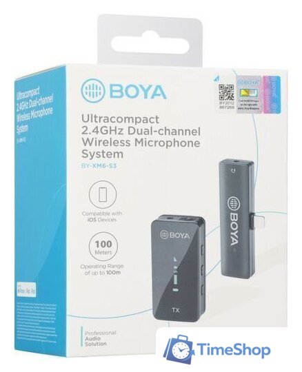 Радиосистема BOYA BY-XM6-S3 - Изображение №9 — Интернет-магазин Time-Shop