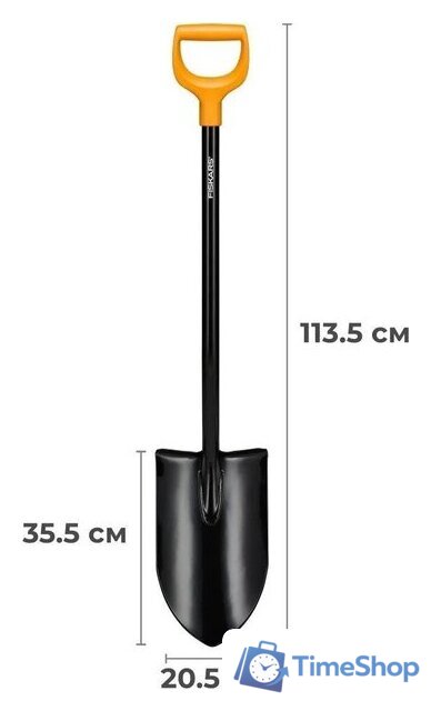 Лопата штыковая остроконечная Fiskars XL Blade 1067516 - Изображение №5 — Интернет-магазин Time-Shop