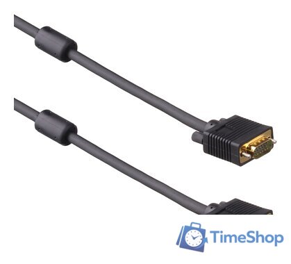 Кабель ExeGate EX169516RUS VGA - VGA (10 м, черный) - Изображение №1 — Интернет-магазин Time-Shop