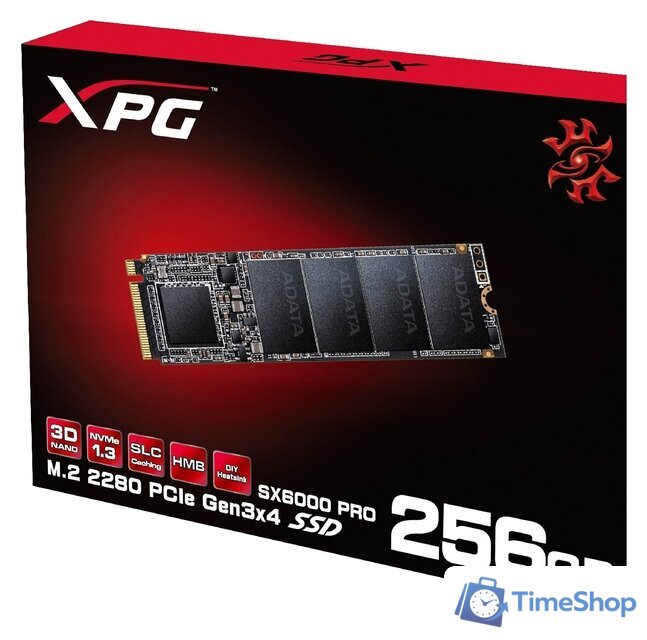 SSD ADATA XPG SX6000 Pro 256GB ASX6000PNP-256GT-C - Изображение №5 — Интернет-магазин Time-Shop