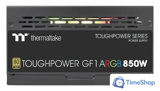 Блок питания Thermaltake Toughpower GF1 ARGB 850W Gold TT Premium TTP-850AH3FCG-U - Изображение №3 — Интернет-магазин Time-Shop