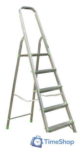 Лестница-стремянка Алюмет алюминиевая AM706 - Изображение №1 — Интернет-магазин Time-Shop