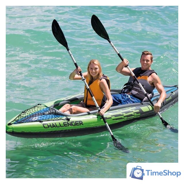 Надувная лодка Intex 68306 Challenger K2 Kayak - Изображение №3 — Интернет-магазин Time-Shop