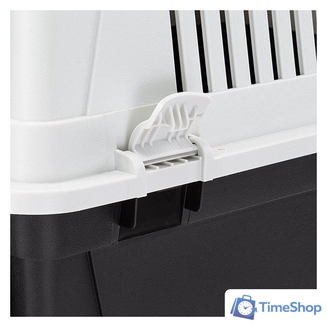 Переноска Ferplast Atlas 40 Professional 73011021 (черный/белый) - Изображение №7 — Интернет-магазин Time-Shop