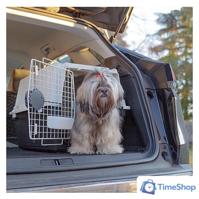 Переноска Ferplast Atlas 40 Professional 73011021 (черный/белый) - Изображение №9 — Интернет-магазин Time-Shop