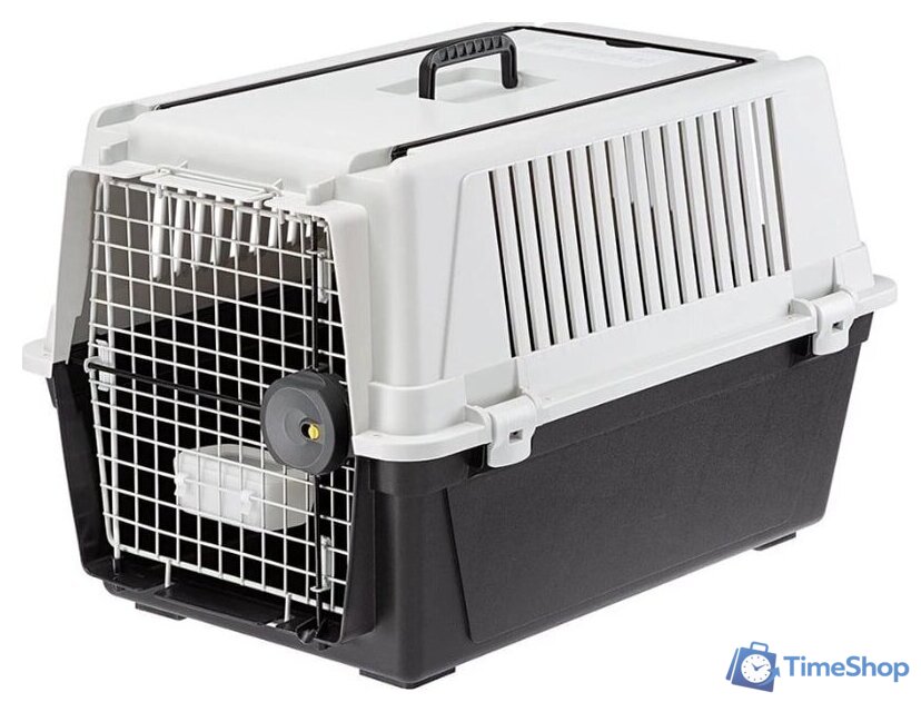 Переноска Ferplast Atlas 40 Professional 73011021 (черный/белый) - Изображение №1 — Интернет-магазин Time-Shop