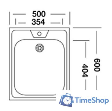 Кухонная мойка КромРус S 408 RUS - Изображение №2 — Интернет-магазин Time-Shop