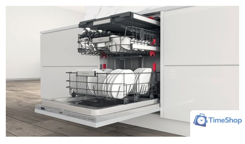 Встраиваемая посудомоечная машина Whirlpool WIO 3T133 PLE - Изображение №9 — Интернет-магазин Time-Shop