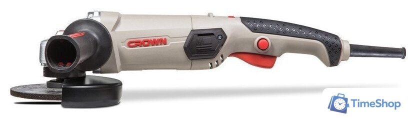 Угловая шлифмашина Crown CT13572-125V - Изображение №2 — Интернет-магазин Time-Shop