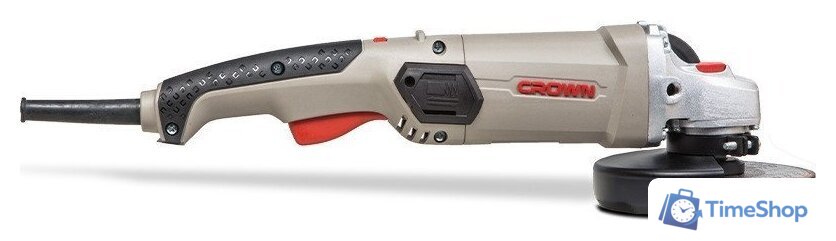 Угловая шлифмашина Crown CT13572-125V - Изображение №3 — Интернет-магазин Time-Shop