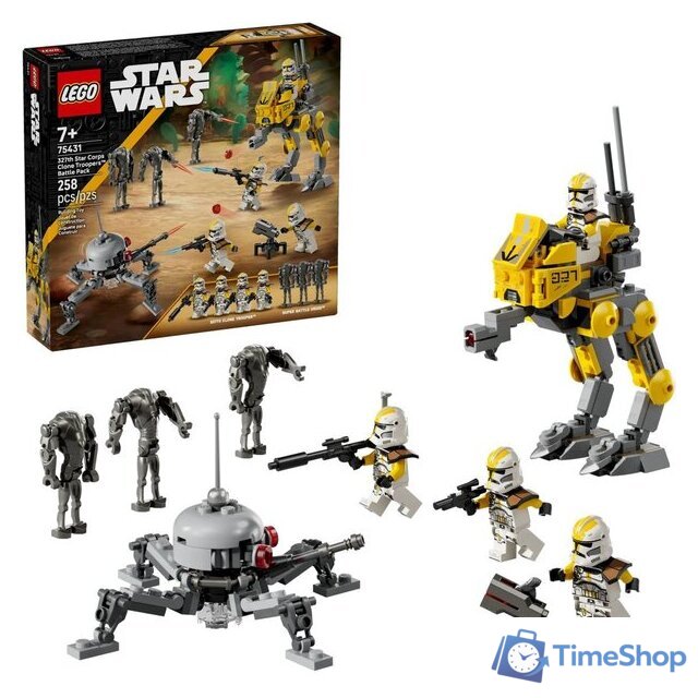 Конструктор LEGO Star Wars 75431 Боевой набор клонов 327-го звёздного корпуса - Изображение №1 — Интернет-магазин Time-Shop