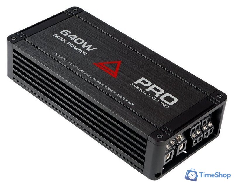 Автомобильный усилитель Aura Fireball-4.160 PRO - Изображение №2 — Интернет-магазин Time-Shop