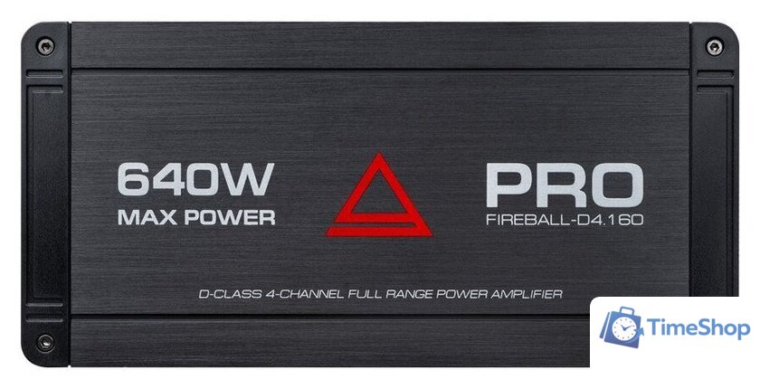 Автомобильный усилитель Aura Fireball-4.160 PRO - Изображение №5 — Интернет-магазин Time-Shop