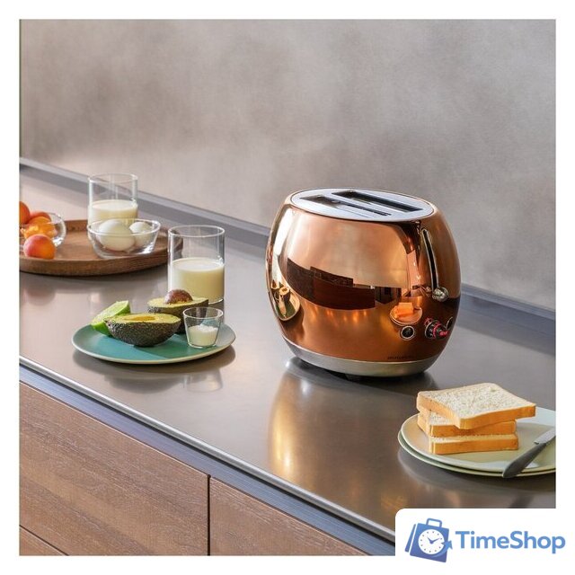 Тостер Bugatti Romeo 02-RMRG - Изображение №2 — Интернет-магазин Time-Shop