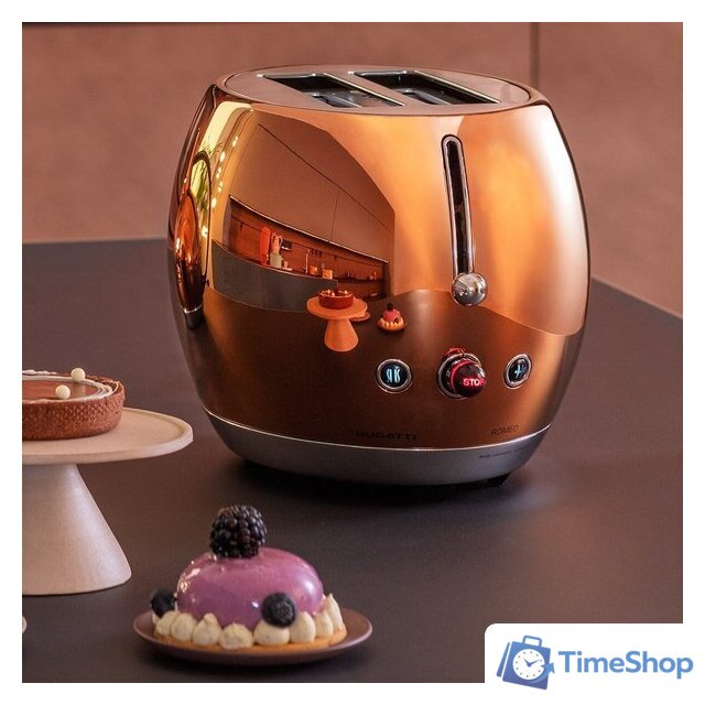 Тостер Bugatti Romeo 02-RMRG - Изображение №3 — Интернет-магазин Time-Shop