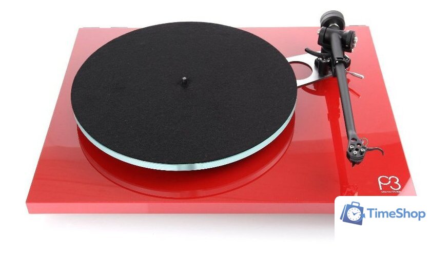 Виниловый проигрыватель Rega Planar 3 (красный) - Изображение №2 — Интернет-магазин Time-Shop