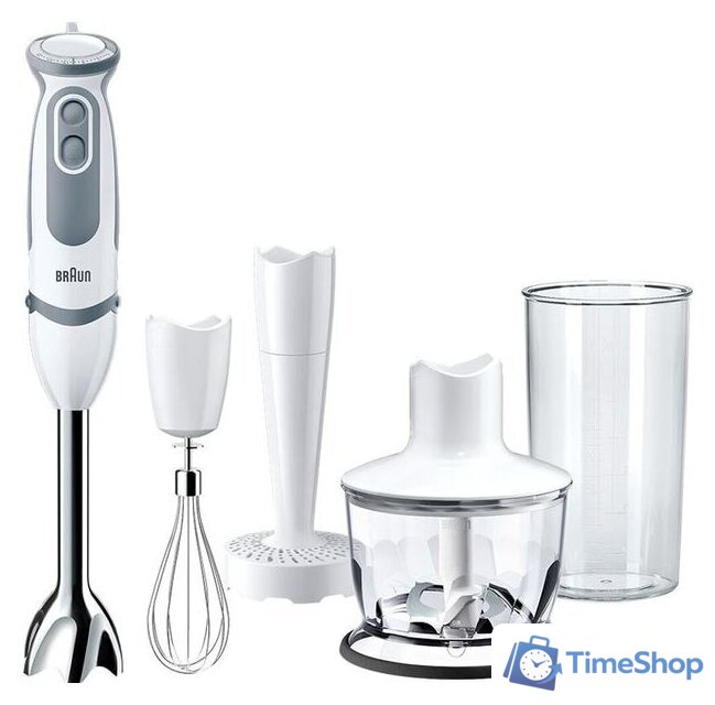 Погружной блендер Braun MultiQuick 5 Vario MQ 5237 WH - Изображение №1 — Интернет-магазин Time-Shop