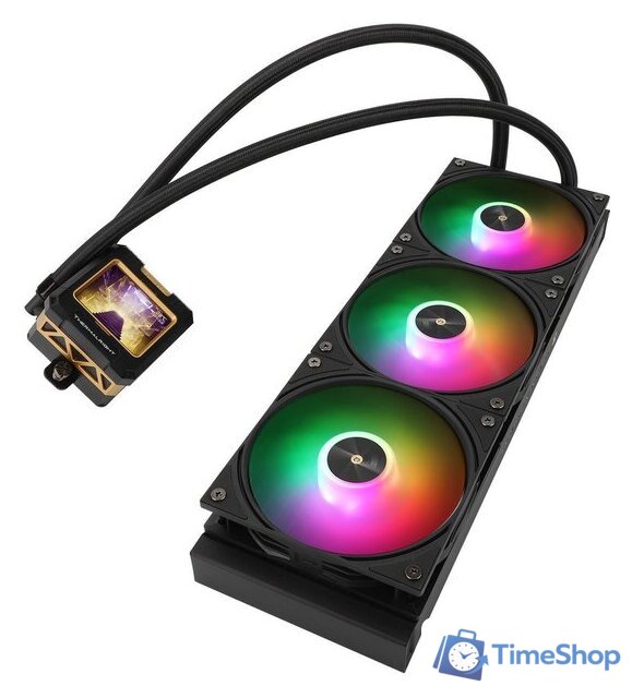 Система жидкостного охлаждения для процессора Thermalright Frozen Warframe 360 ARGB (черный) - Изображение №4 — Интернет-магазин Time-Shop