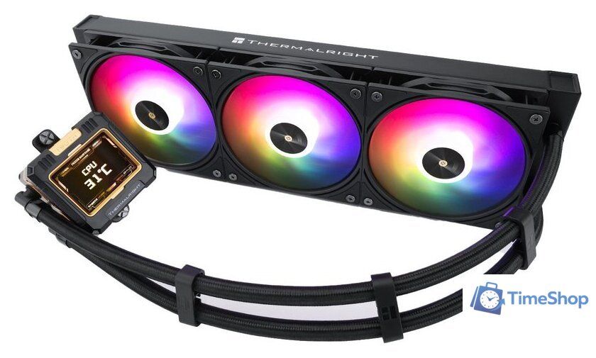 Система жидкостного охлаждения для процессора Thermalright Frozen Warframe 360 ARGB (черный) - Изображение №1 — Интернет-магазин Time-Shop
