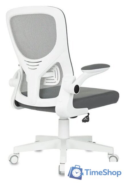 Офисное кресло Бюрократ Aster N-W TW-04 (темно-серый, сетка/ткань) - Изображение №5 — Интернет-магазин Time-Shop