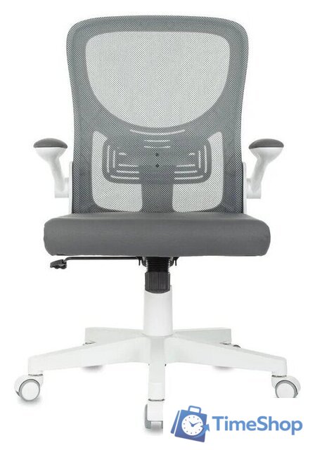 Офисное кресло Бюрократ Aster N-W TW-04 (темно-серый, сетка/ткань) - Изображение №2 — Интернет-магазин Time-Shop