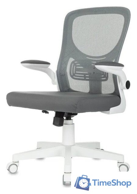 Офисное кресло Бюрократ Aster N-W TW-04 (темно-серый, сетка/ткань) - Изображение №3 — Интернет-магазин Time-Shop