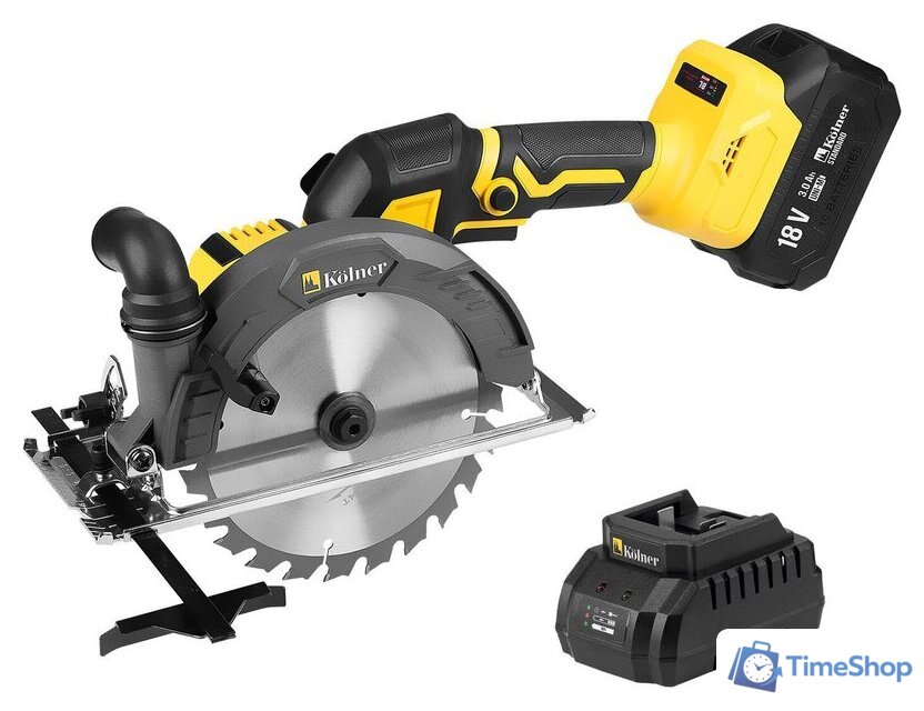 Дисковая (циркулярная) пила Kolner KCW 18BL-165-1 (с 1-м АКБ) - Изображение №1 — Интернет-магазин Time-Shop