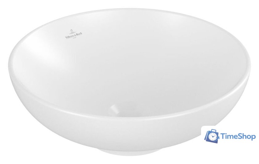 Умывальник Villeroy & Boch Loop&Friends Stone White 4A4601RW - Изображение №8 — Интернет-магазин Time-Shop