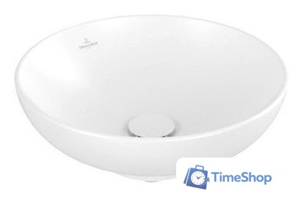 Умывальник Villeroy & Boch Loop&Friends Stone White 4A4601RW - Изображение №1 — Интернет-магазин Time-Shop