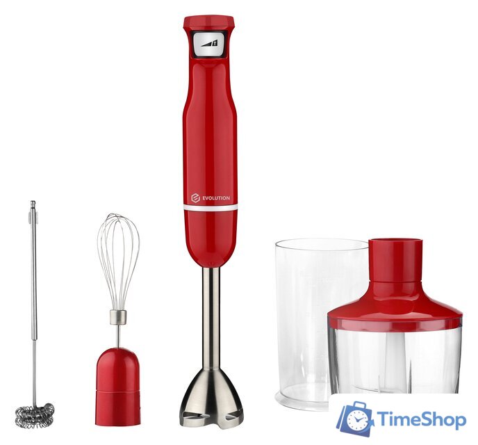 Погружной блендер Evolution HBS-0641 Red - Изображение №1 — Интернет-магазин Time-Shop