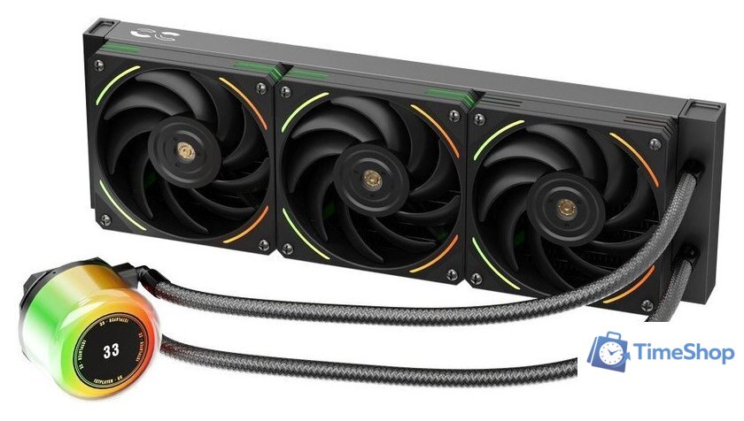 Система жидкостного охлаждения для процессора 1stPlayer CC 360 (черный) - Изображение №1 — Интернет-магазин Time-Shop