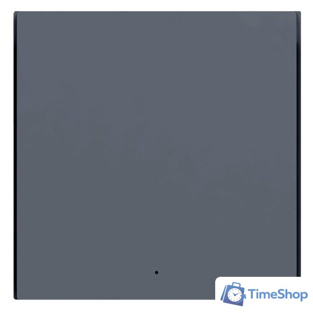 Выключатель Aqara Smart Wall Switch H1 одноклавишный с нейтралью (графит) - Изображение №2 — Интернет-магазин Time-Shop