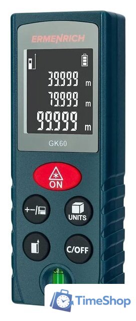 Лазерный дальномер Ermenrich Reel Plus GK60 83080 - Изображение №1 — Интернет-магазин Time-Shop