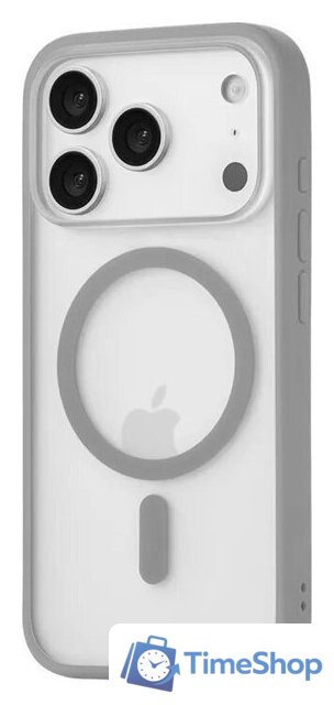 Чехол для телефона uBear Cloud Mag Case для iPhone 17 Pro (серый) - Изображение №1 — Интернет-магазин Time-Shop