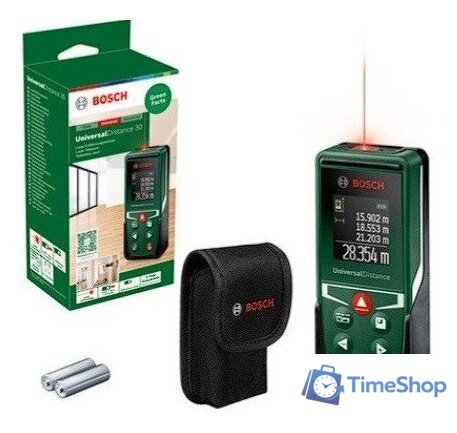 Лазерный дальномер Bosch UniversalDistance 30 0603672503 - Изображение №1 — Интернет-магазин Time-Shop