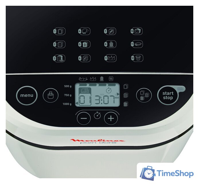 Хлебопечка Moulinex OW210130 - Изображение №3 — Интернет-магазин Time-Shop
