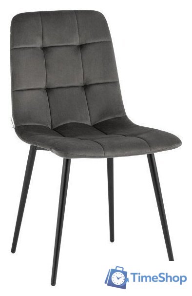 Стул Stool Group Одди AV 406N-Cst-08 (велюр темно-серый) - Изображение №1 — Интернет-магазин Time-Shop
