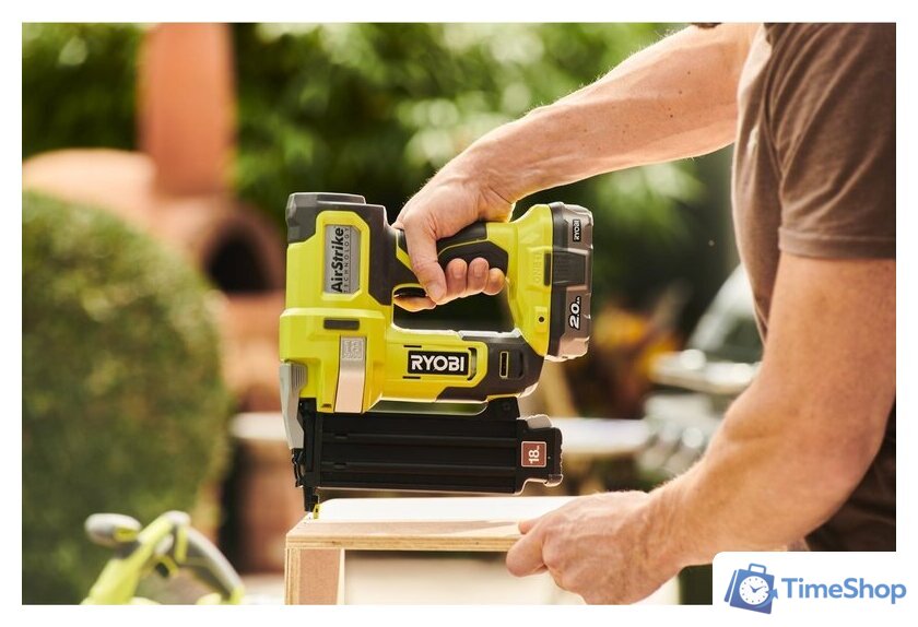Гвоздезабиватель Ryobi R18GN18-120S 5133005429 (с 1-им АКБ, сумка) - Изображение №2 — Интернет-магазин Time-Shop