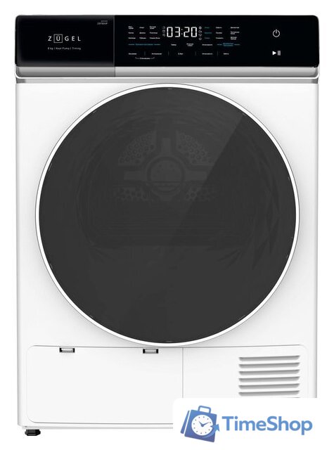 Сушильная машина ZUGEL ZDF83HP Heat Pump - Изображение №1 — Интернет-магазин Time-Shop