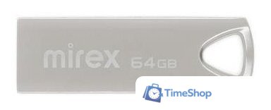 USB Flash Mirex Intro 64GB (серебристый) - Изображение №1 — Интернет-магазин Time-Shop