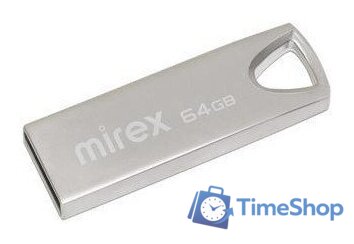 USB Flash Mirex Intro 64GB (серебристый) - Изображение №3 — Интернет-магазин Time-Shop