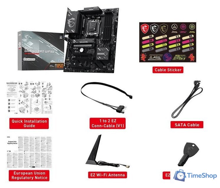 Материнская плата MSI B850 Gaming Pro WiFi6E - Изображение №6 — Интернет-магазин Time-Shop