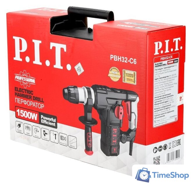 Перфоратор P.I.T. PBH32-C6 (кейс) - Изображение №3 — Интернет-магазин Time-Shop
