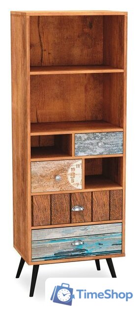 Стеллаж Halmar Mezo Reg1 (дуб вотан) - Изображение №1 — Интернет-магазин Time-Shop