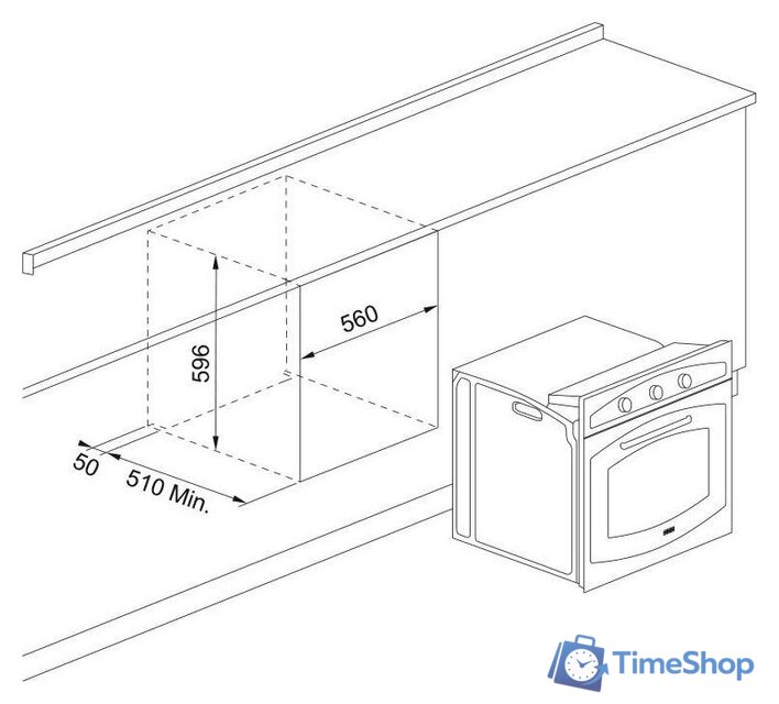 Электрический духовой шкаф Franke Country FCO86HMB - Изображение №3 — Интернет-магазин Time-Shop