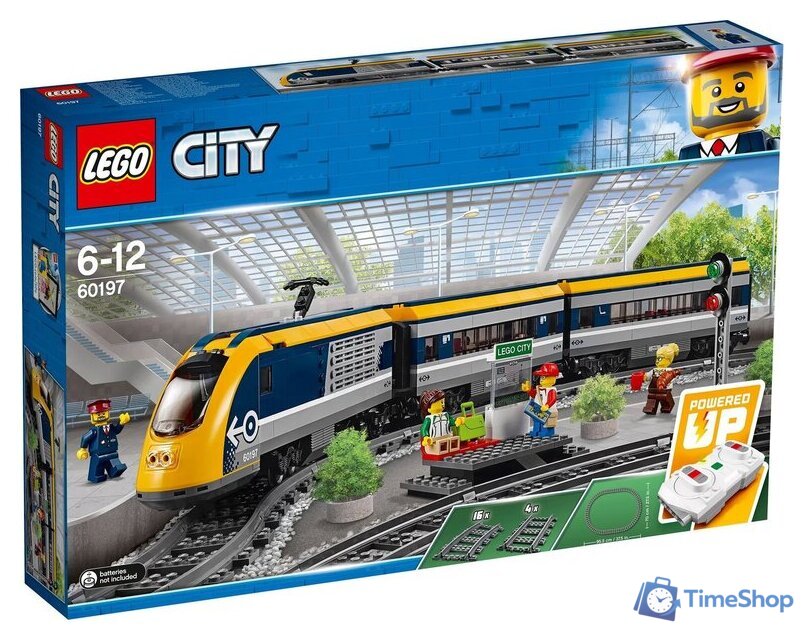 Конструктор LEGO City 60197 Пассажирский поезд - Изображение №1 — Интернет-магазин Time-Shop