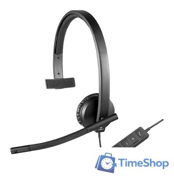 Офисная гарнитура Logitech USB Headset Mono H570e - Изображение №6 — Интернет-магазин Time-Shop