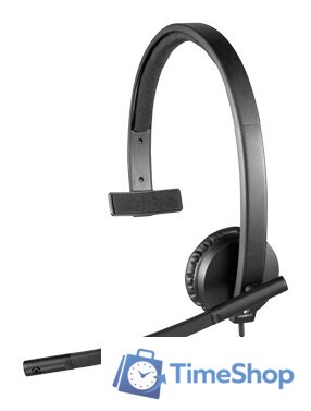 Офисная гарнитура Logitech USB Headset Mono H570e - Изображение №1 — Интернет-магазин Time-Shop